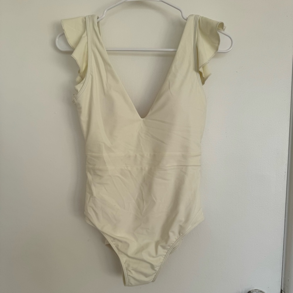 NWT Summersalt Cream Swimsuit Size 4 - Picture 3 of 8